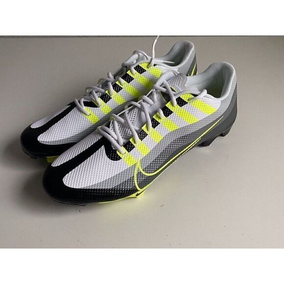 Nike Vapor Edge Speed 360 Football Cleats DQ5110-071 White Grey Black Men’s 15 - Picture 7 of 11